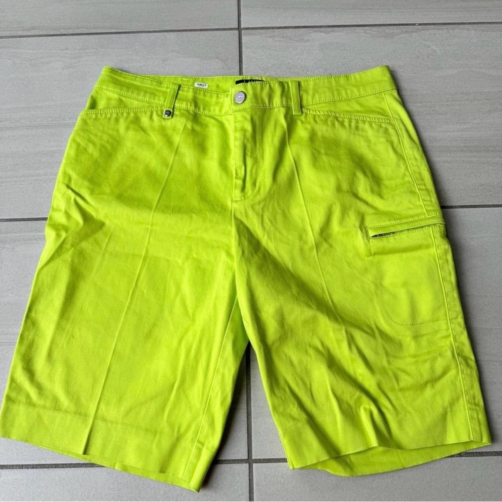 Ralph Lauren Neon Yellow Men's Cargo Shorts
